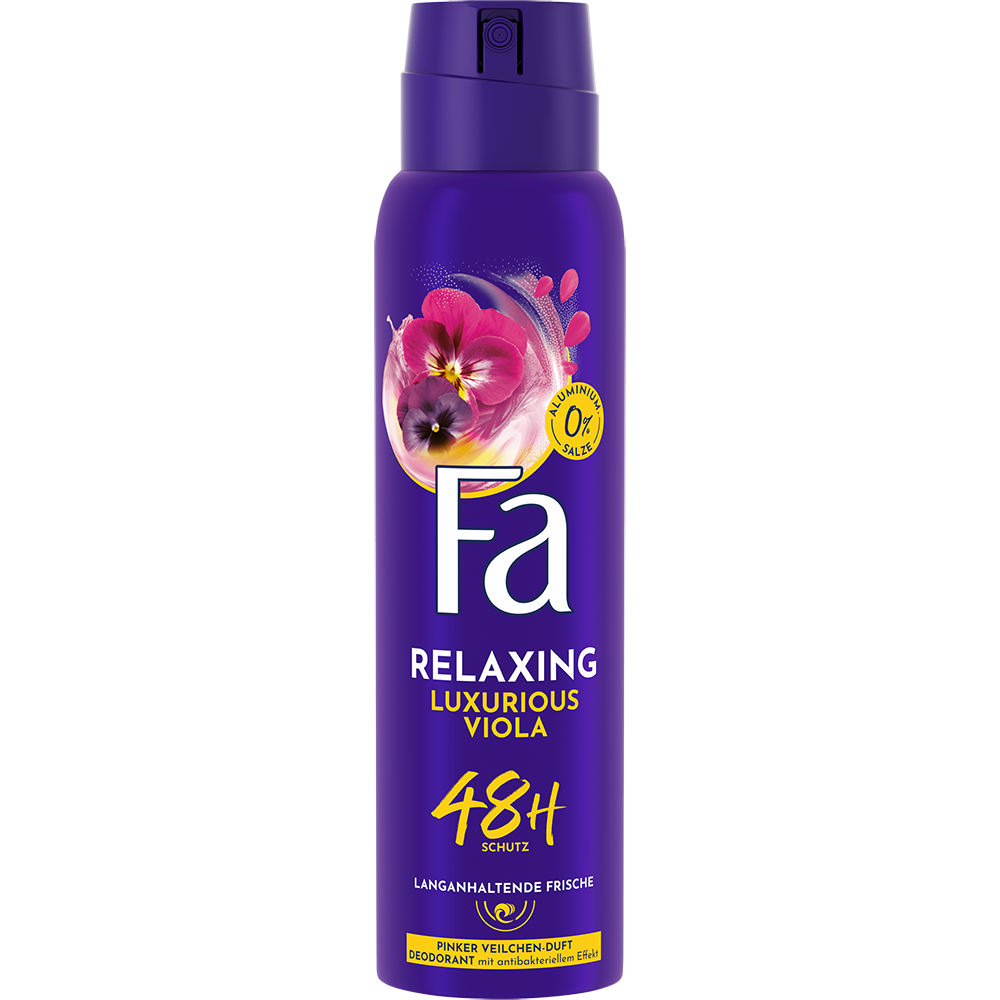 Bild: Fa Deo Spray Relaxing Luxurious Viola 