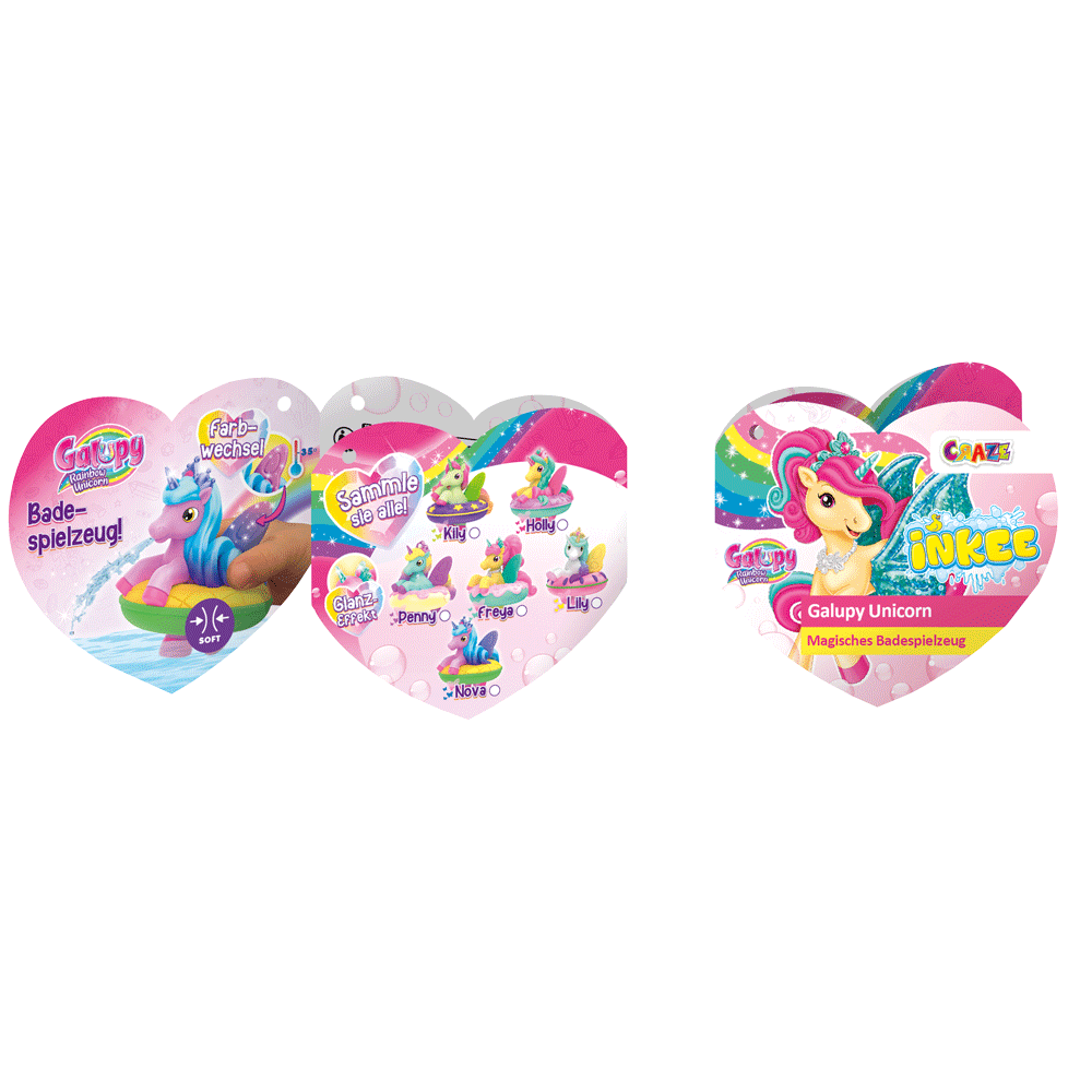 Bild: Craze Inkee Magisches Bade Galupy Einhorn