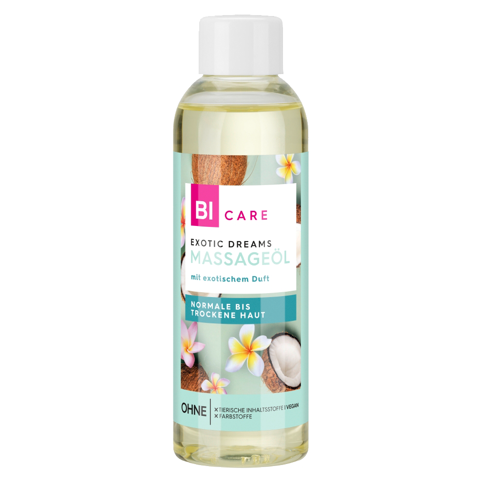 Bild: BI CARE Massageöl Exotic Dreams 