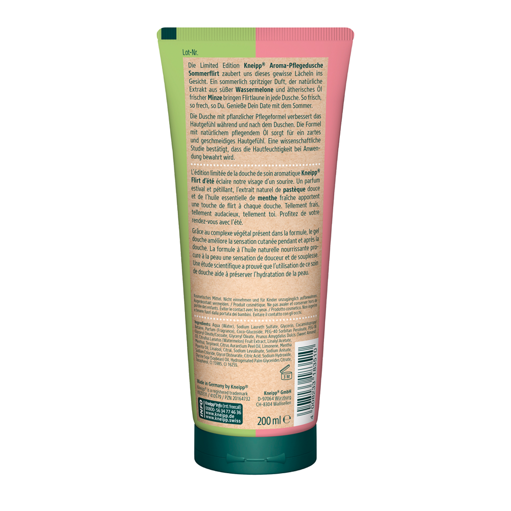 Bild: Kneipp Aroma Pflegedusche Sommer Flirt 