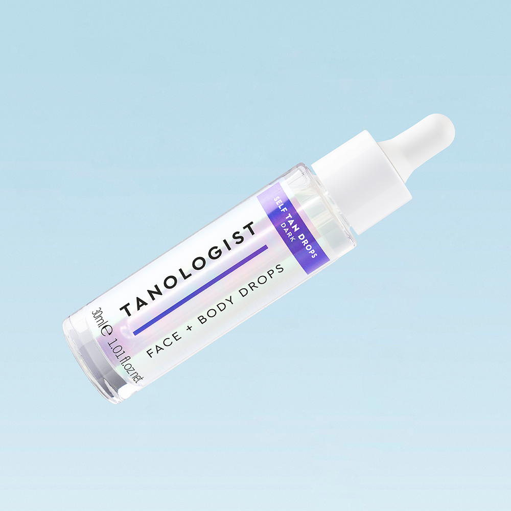 Bild: Tanologist Self Tan Drops Dark Gesicht und Körper 