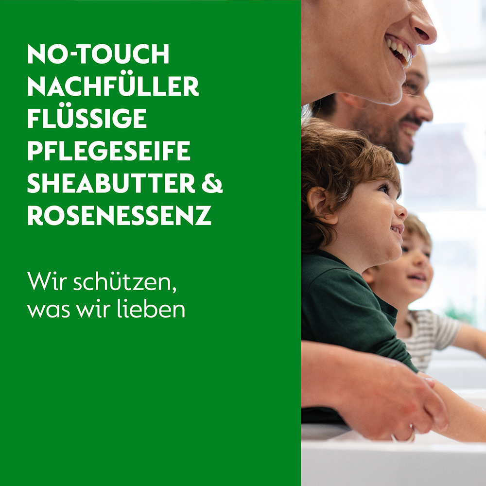 Bild: Dettol No-Touch Nachfüllung Sheabutter & Rosenessenz 