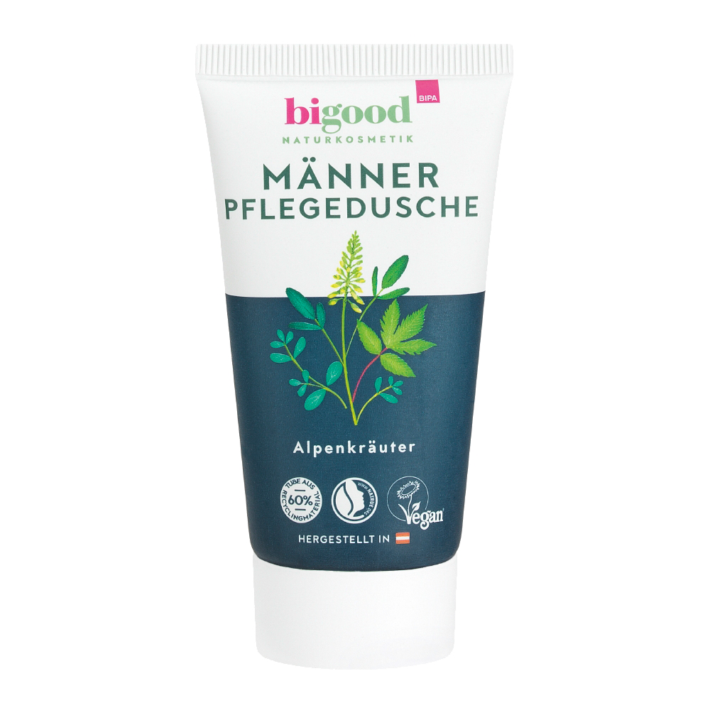 Bild: bi good Pflegedusche Zitronenmelisse & Männer Alpenkräuter Mini