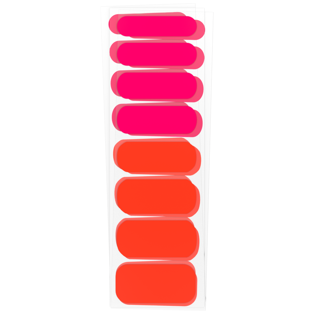 Bild: Catrice Neon Blast Nagelfolien 