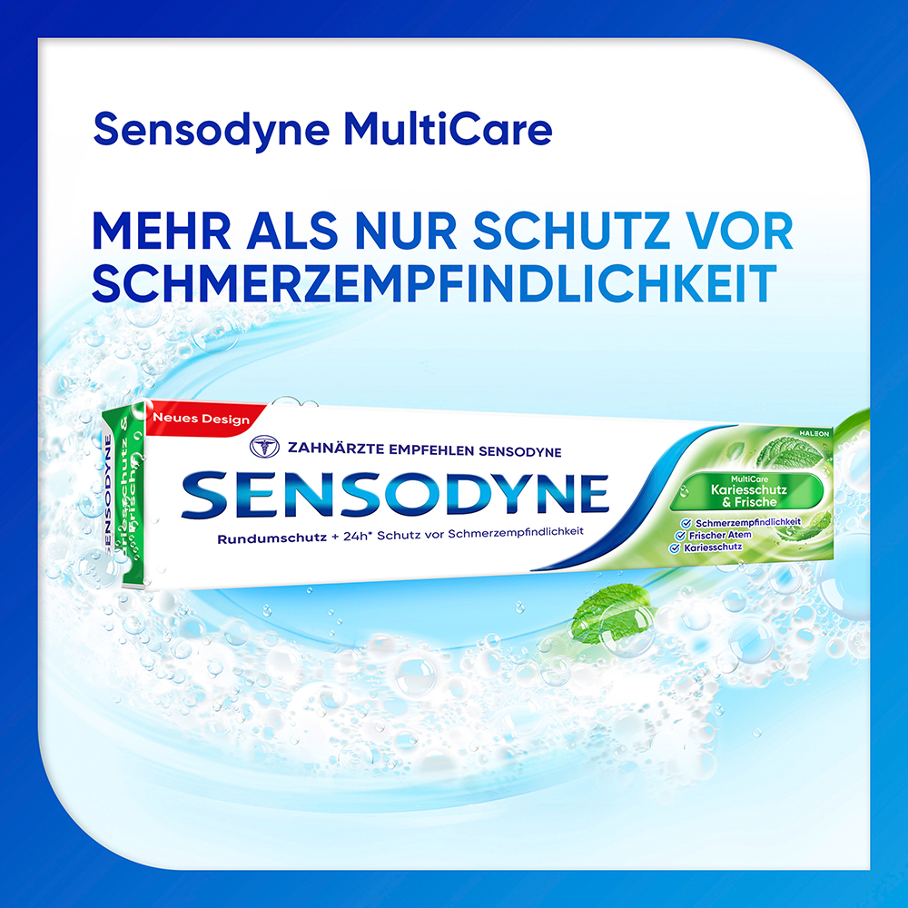 Bild: SENSODYNE Zahnpasta Multi Care Kariesschutz & Frische 