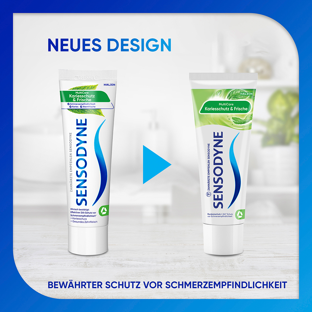 Bild: SENSODYNE Zahnpasta Multi Care Kariesschutz & Frische 