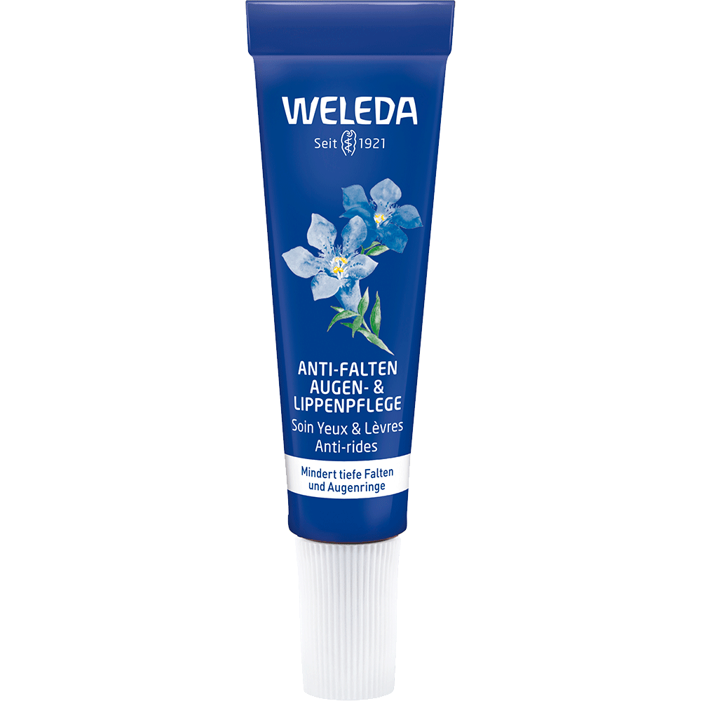 Bild: WELEDA Anti Falten Augen- & Lippenpflege Blauer Enzian und Edelweiss 