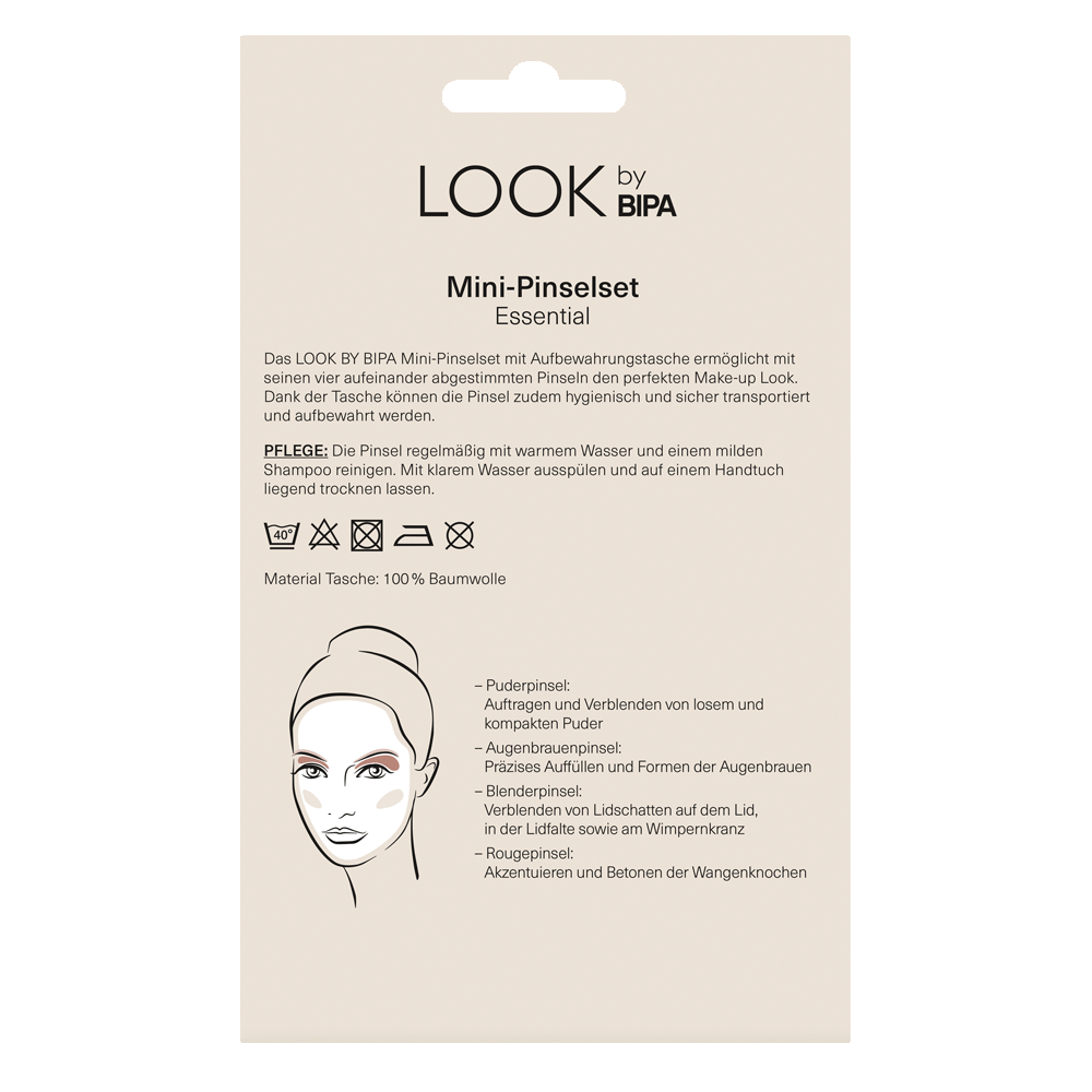 Bild: LOOK BY BIPA Mini Pinselset