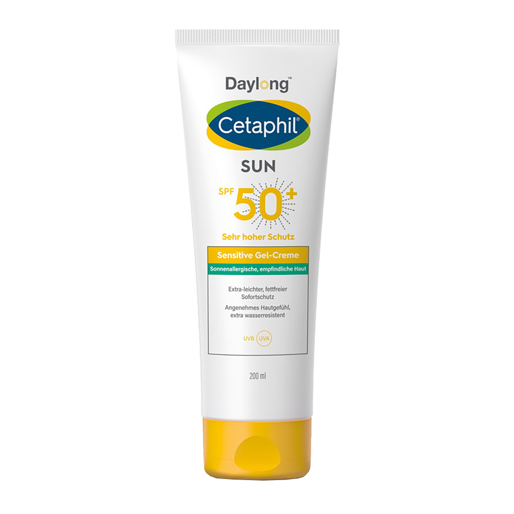 Bild: Cetaphil Sonnenschutz Gel Creme Sensitive SPF 50+ 
