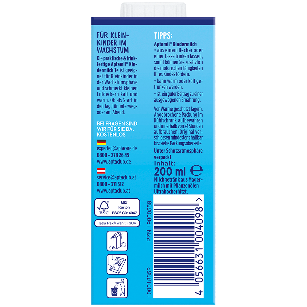 Bild: Aptamil Pronutra Kindermilch 