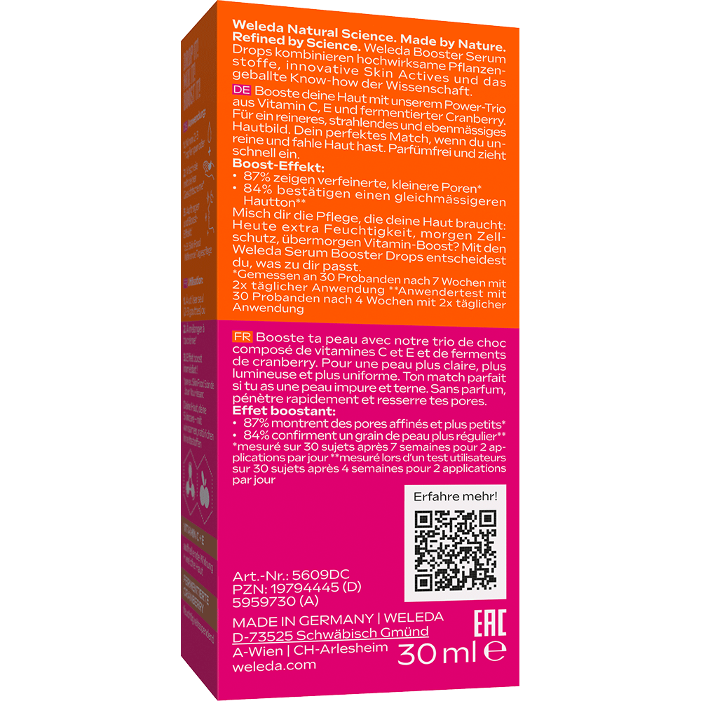 Bild: WELEDA Pore Refining Serum Drops 