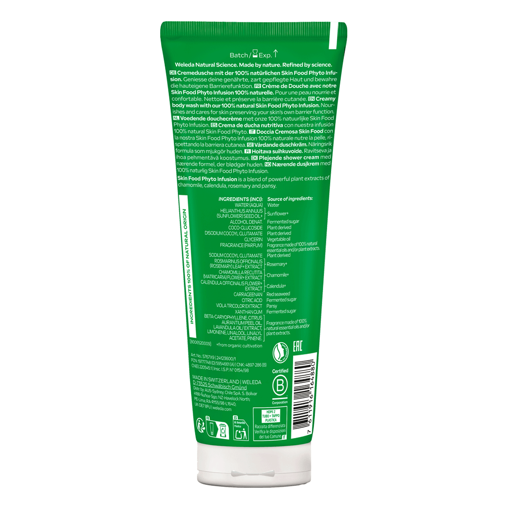 Bild: WELEDA Duschcreme Skin Food 