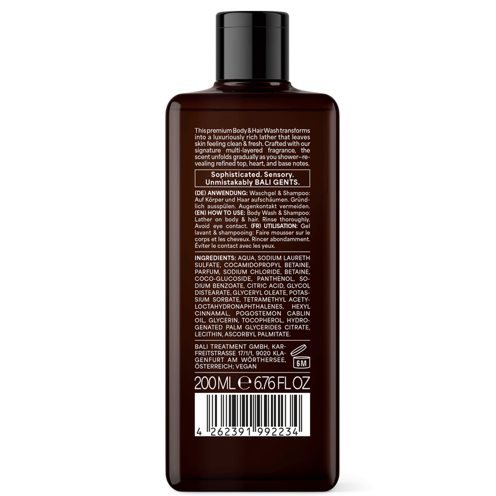 Bild: Bali Gents by Hank Ge Dusche Sandalwood Leather 