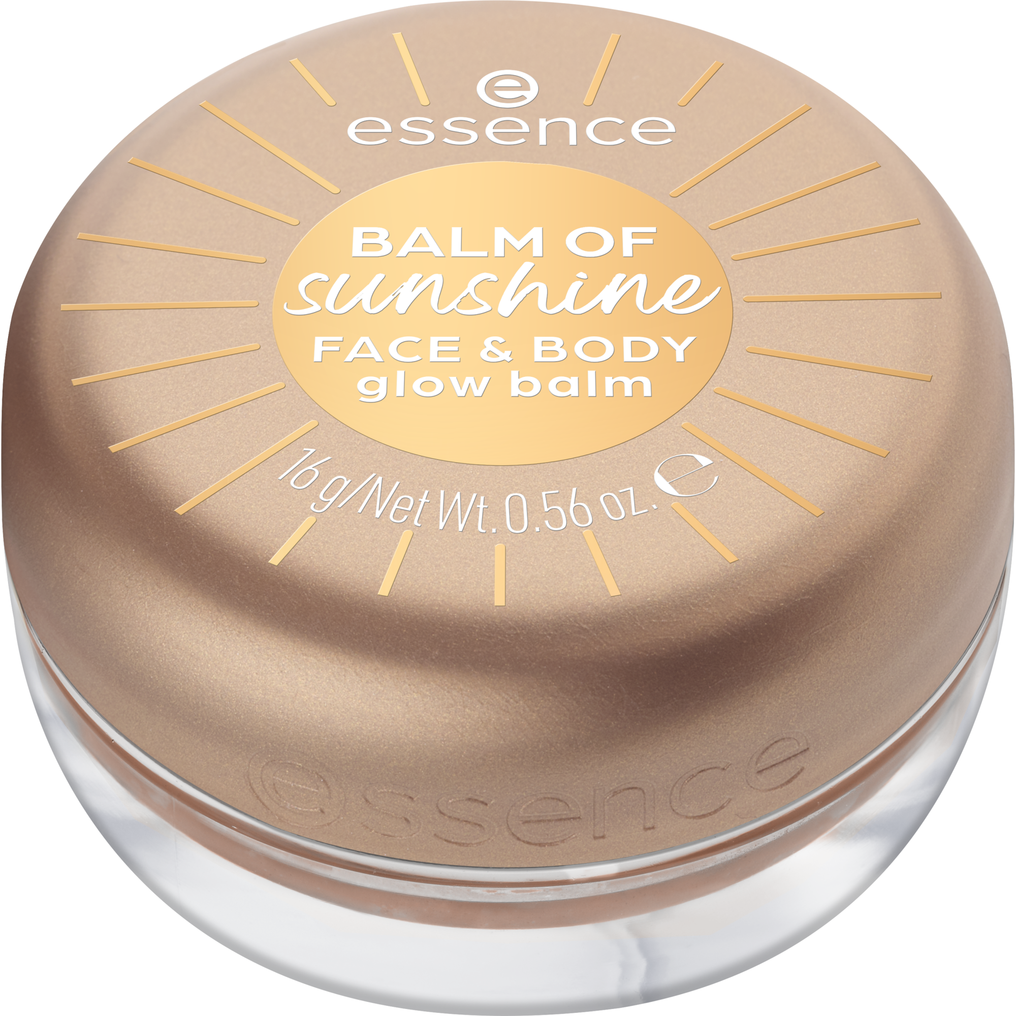 Bild: essence BALM OF sunshine FACE & BODY glow balm Séduction du Soleil 20