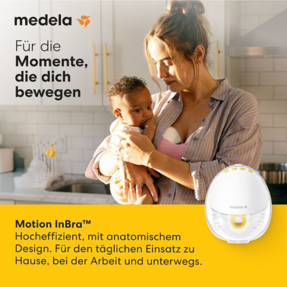 Bild: Medela Tragbare Milchpumpe 