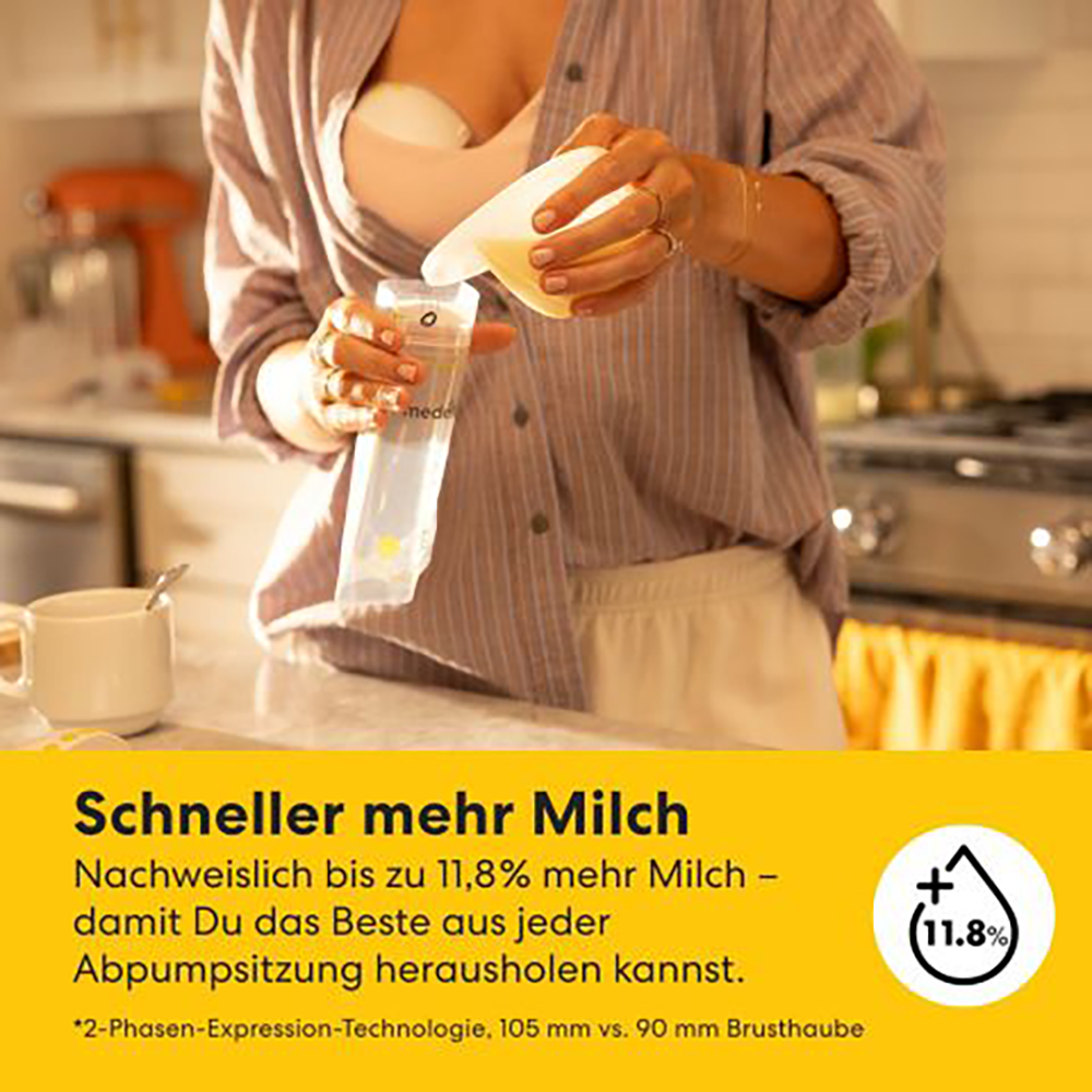Bild: Medela Tragbare Milchpumpe 