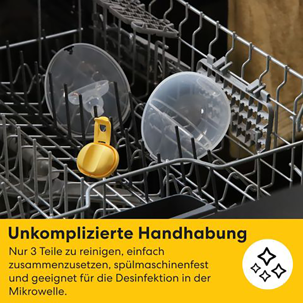 Bild: Medela Tragbare Milchpumpe 