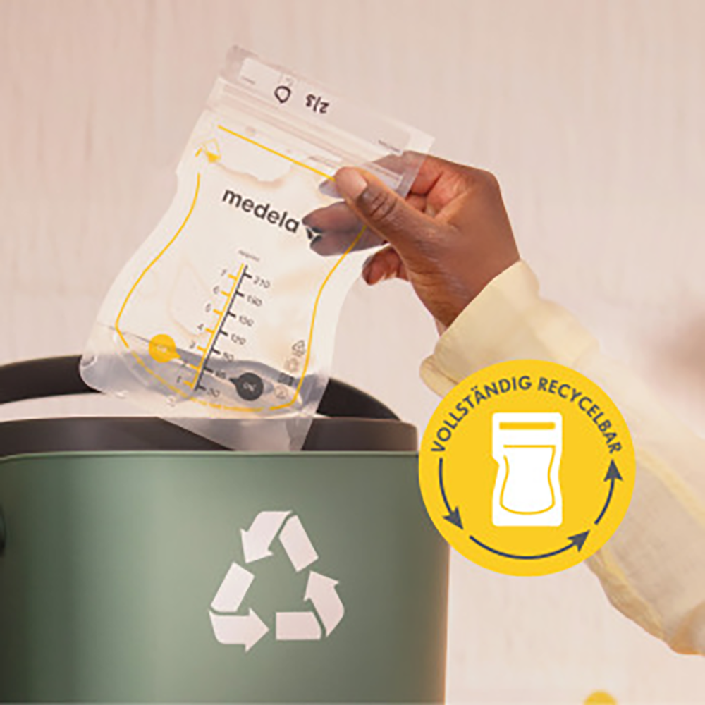 Bild: Medela Easy Pour Muttermilchbeutel 
