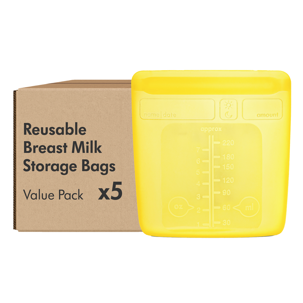 Bild: Medela Muttermilchbeutel Silikon 