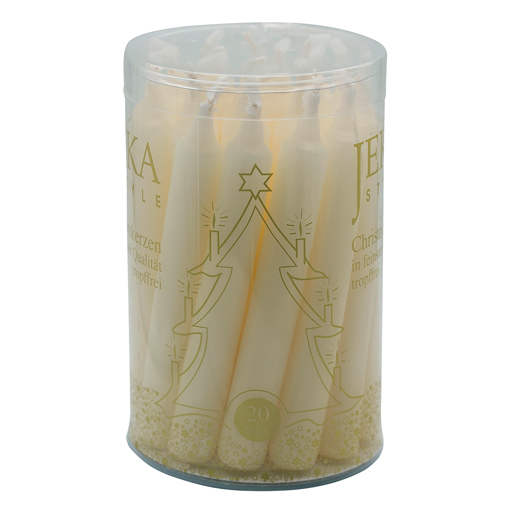 Bild: Jeka Baumkerzen Weiß 