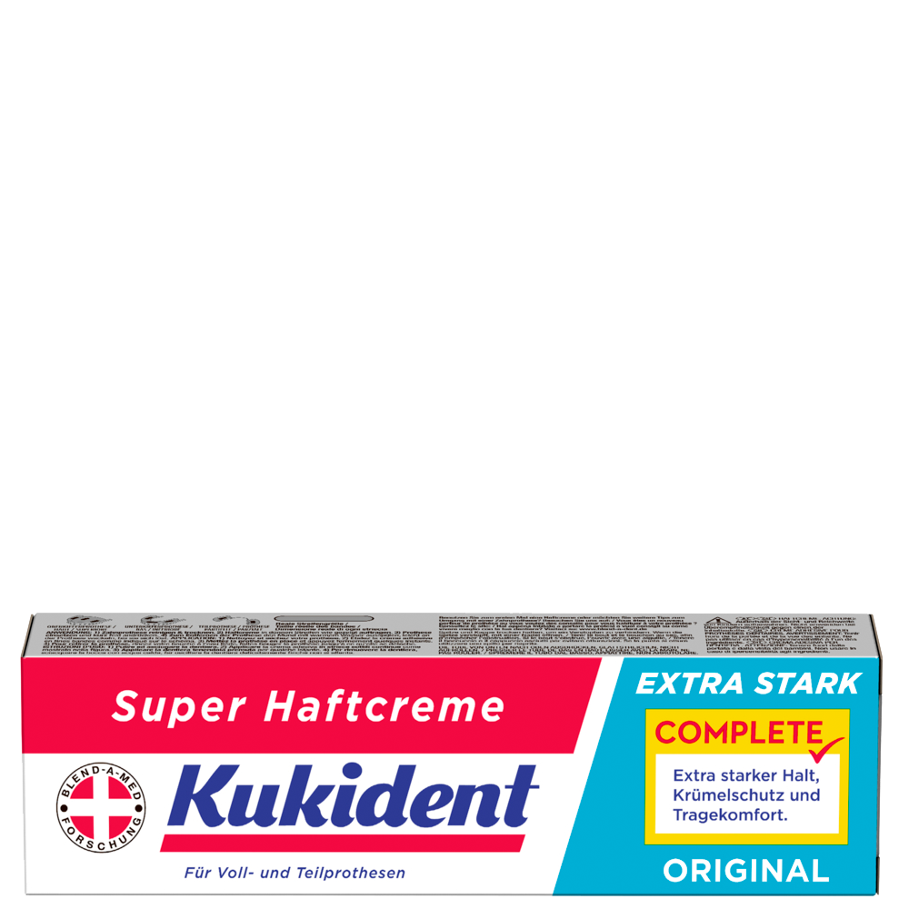 Bild: Kukident Complete Haftcreme Original