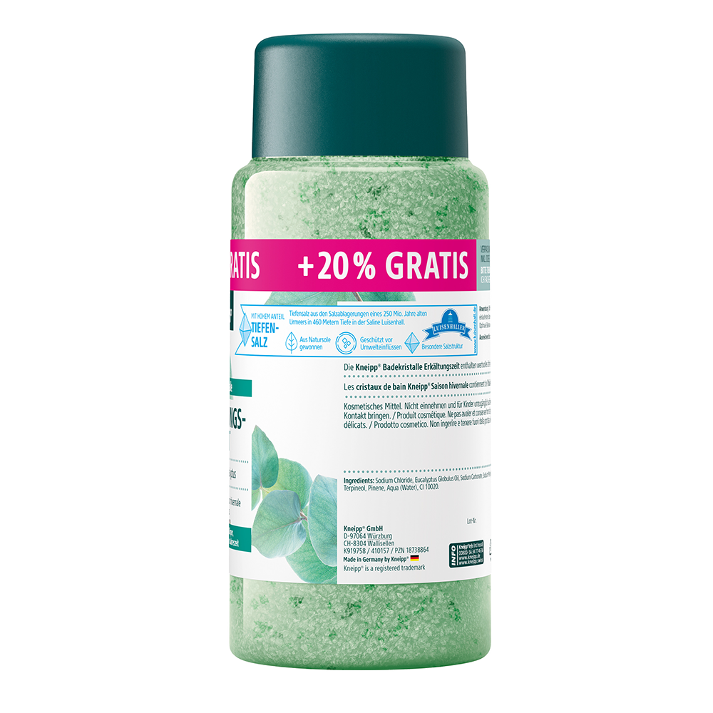 Bild: Kneipp Badekristalle Erkältungszeit 