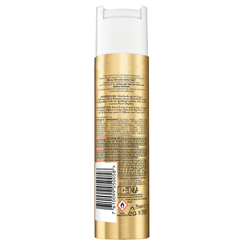 Bild: L'ORÉAL PARIS Elnett Haarspray Extra Starker Halt 