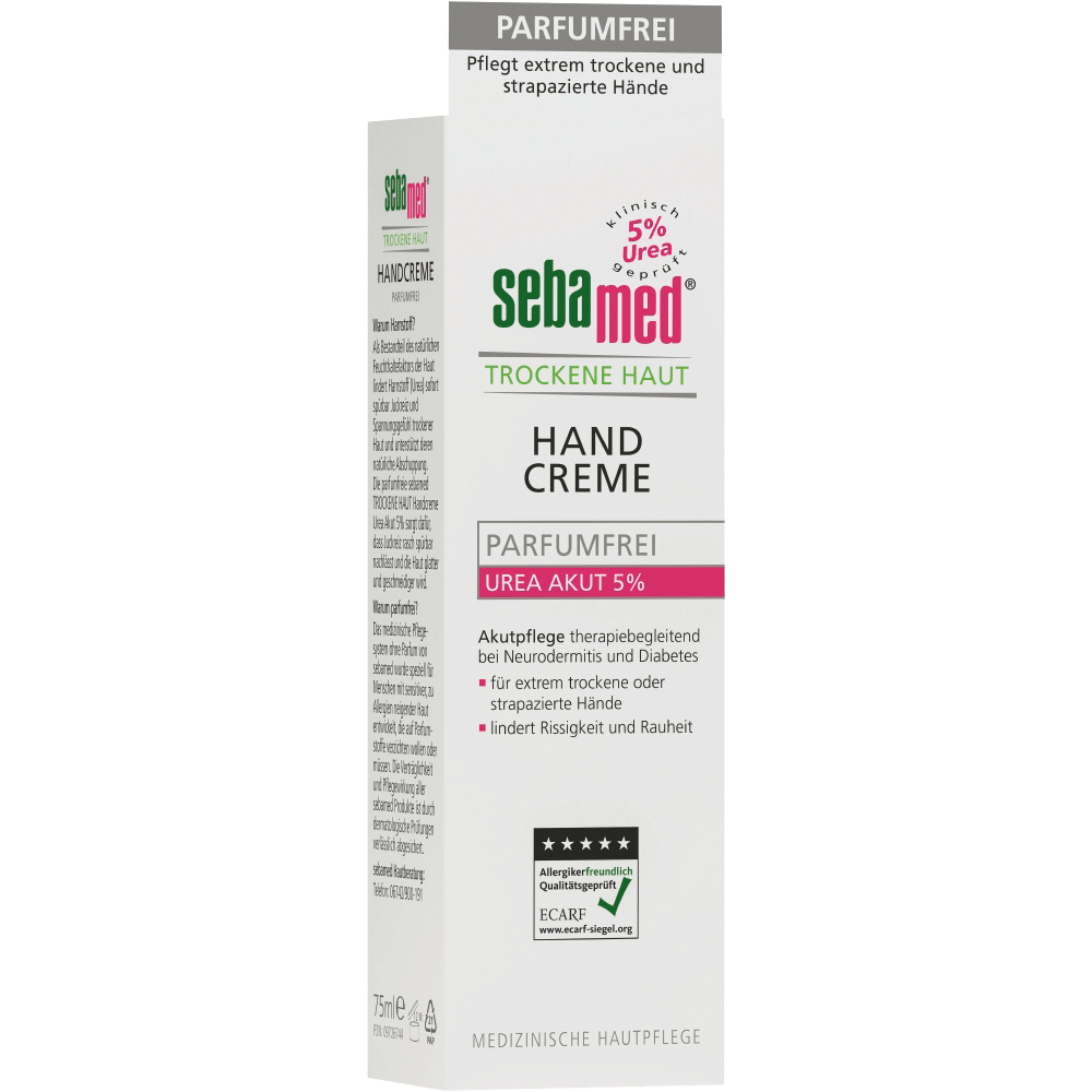 Bild: sebamed Handcreme trockene Haut Parfumfrei