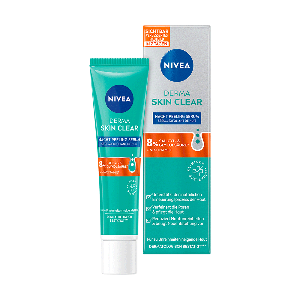 Bild: NIVEA Derma Skin Clear Nacht Peeling Serum