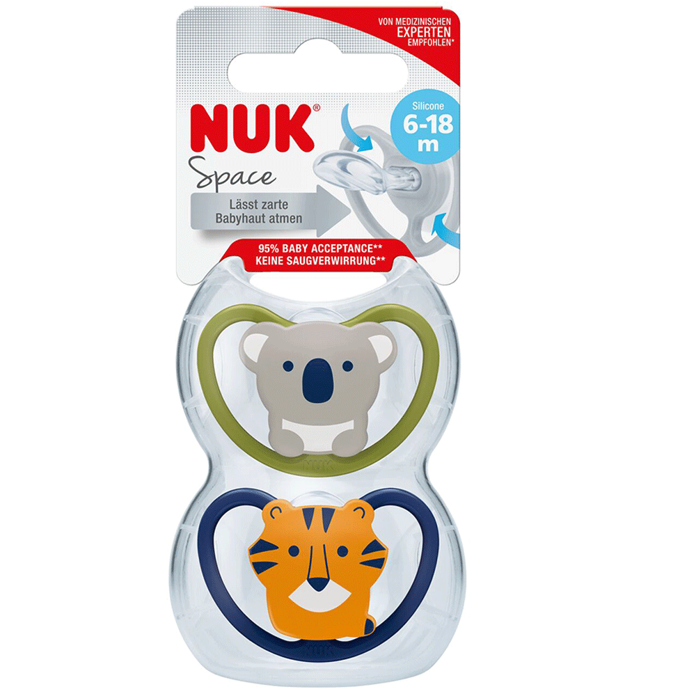 Bild: NUK Space Schnuller 6-18M