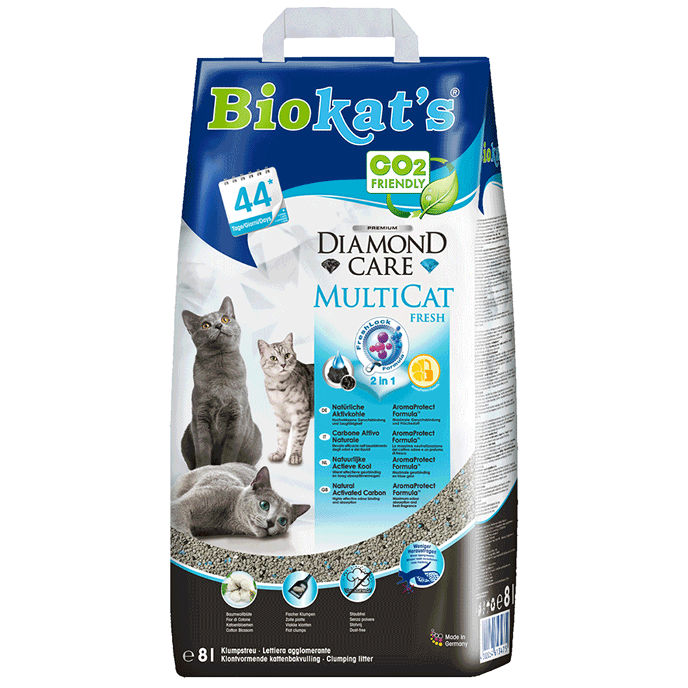 Bild: Biokat's Diamond Care MultiCat Fresh Katzenstreu