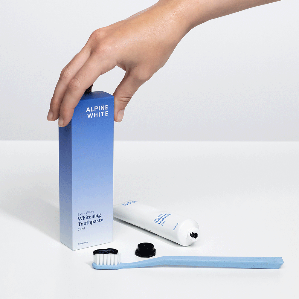 Bild: Alpine White Whitening Zahnpasta Extra White