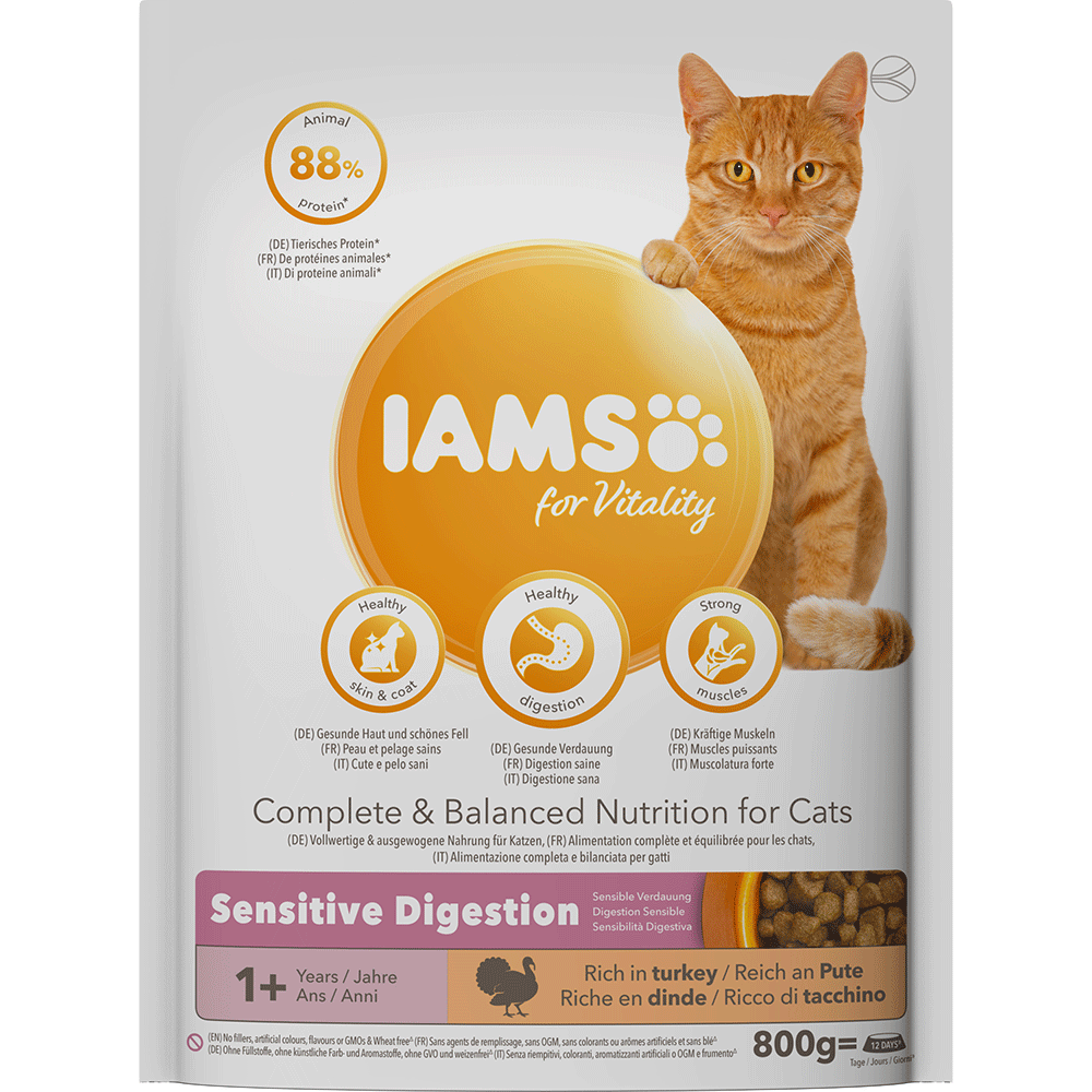 Bild: IAMS For Vitality Sensible Verdauung mit Pute