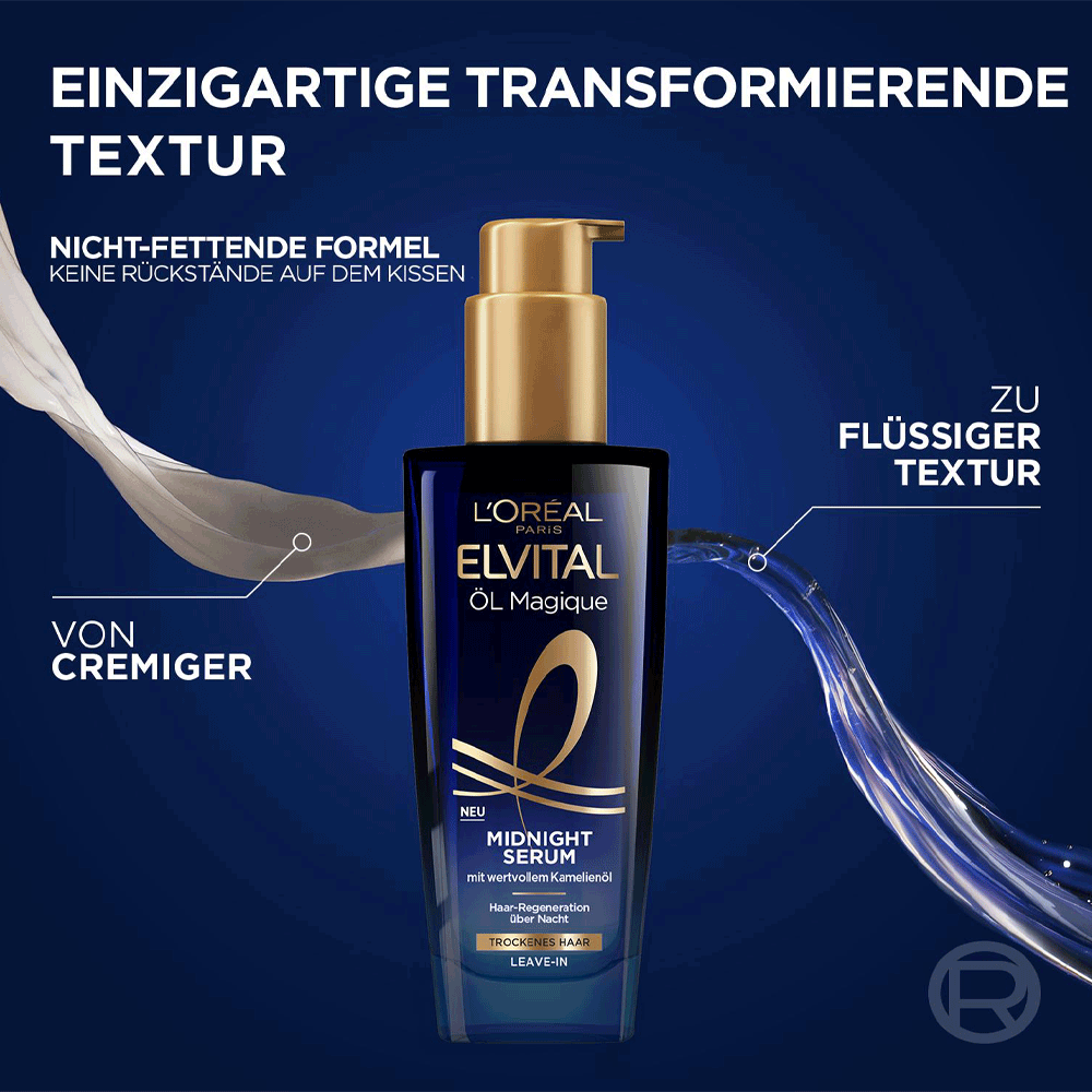 Bild: L'ORÉAL PARIS ELVITAL Öl Magique Midnight Serum
