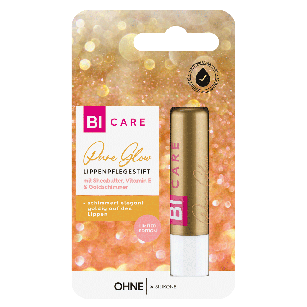 Bild: BI CARE Lippenpflegestift Pure Glow 