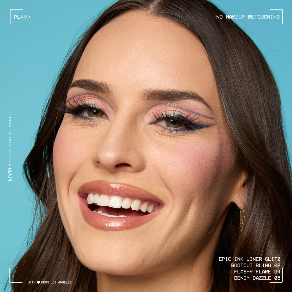Bild: NYX Professional Make-up Epic Ink Liner Jeanz Glitz bootcut bling