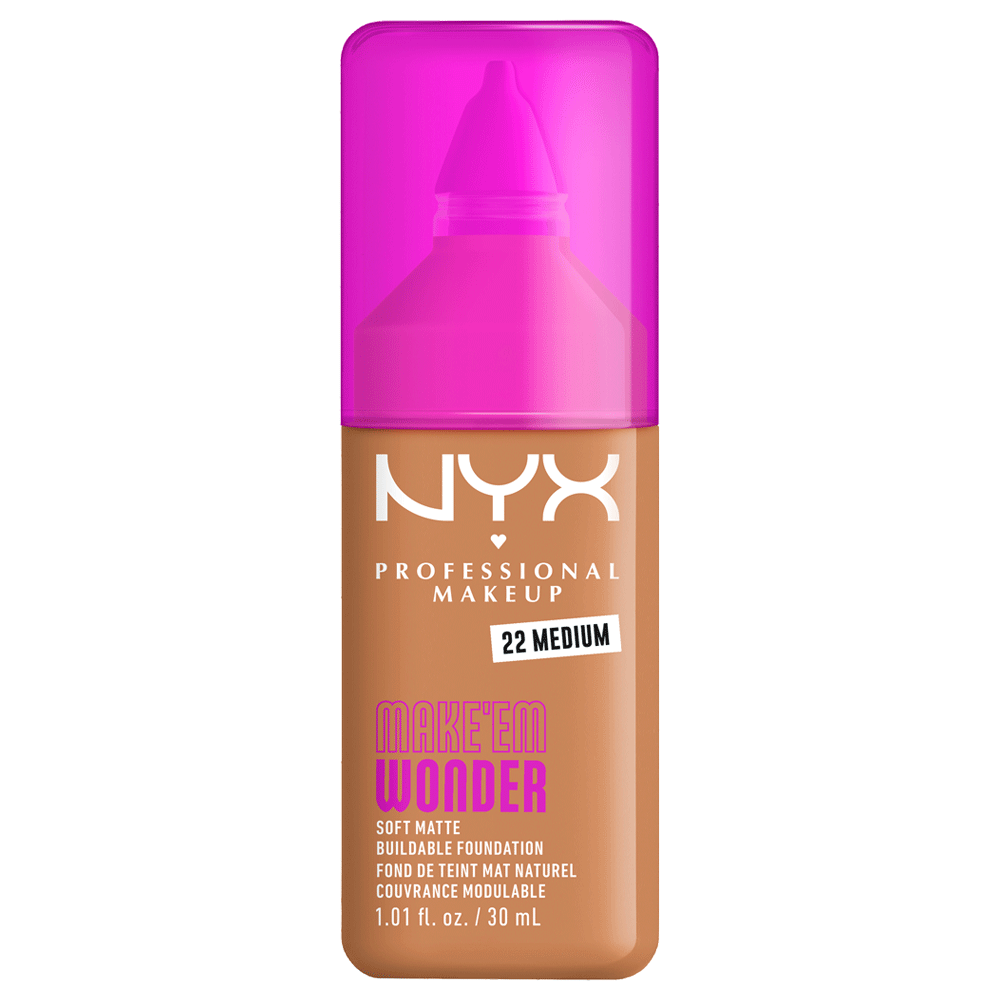 Bild: NYX Professional Make-up  Make 'EM Wonder Foundation Medium 22