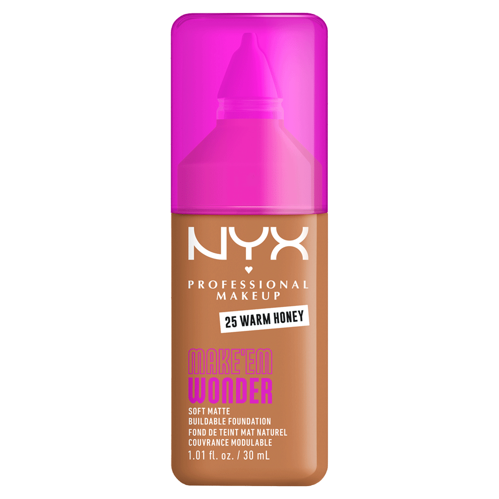 Bild: NYX Professional Make-up Make 'EM Wonder Foundation Warm Honey 25