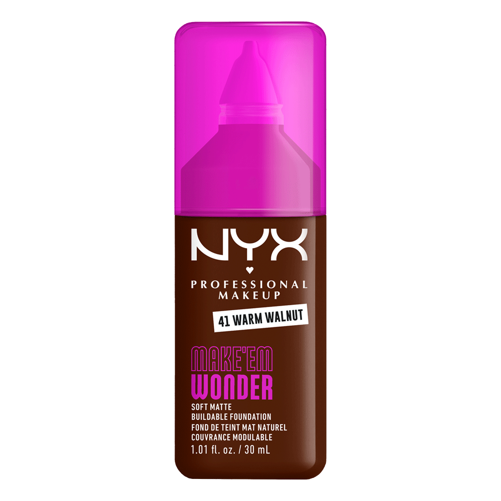 Bild: NYX Professional Make-up Make 'EM Wonder Foundation Warm Walnut 41
