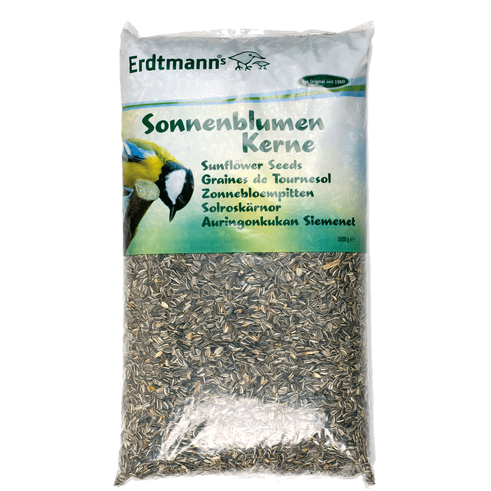 Bild: Erdtmanns Sonnenblumenkerne Vogelfutter