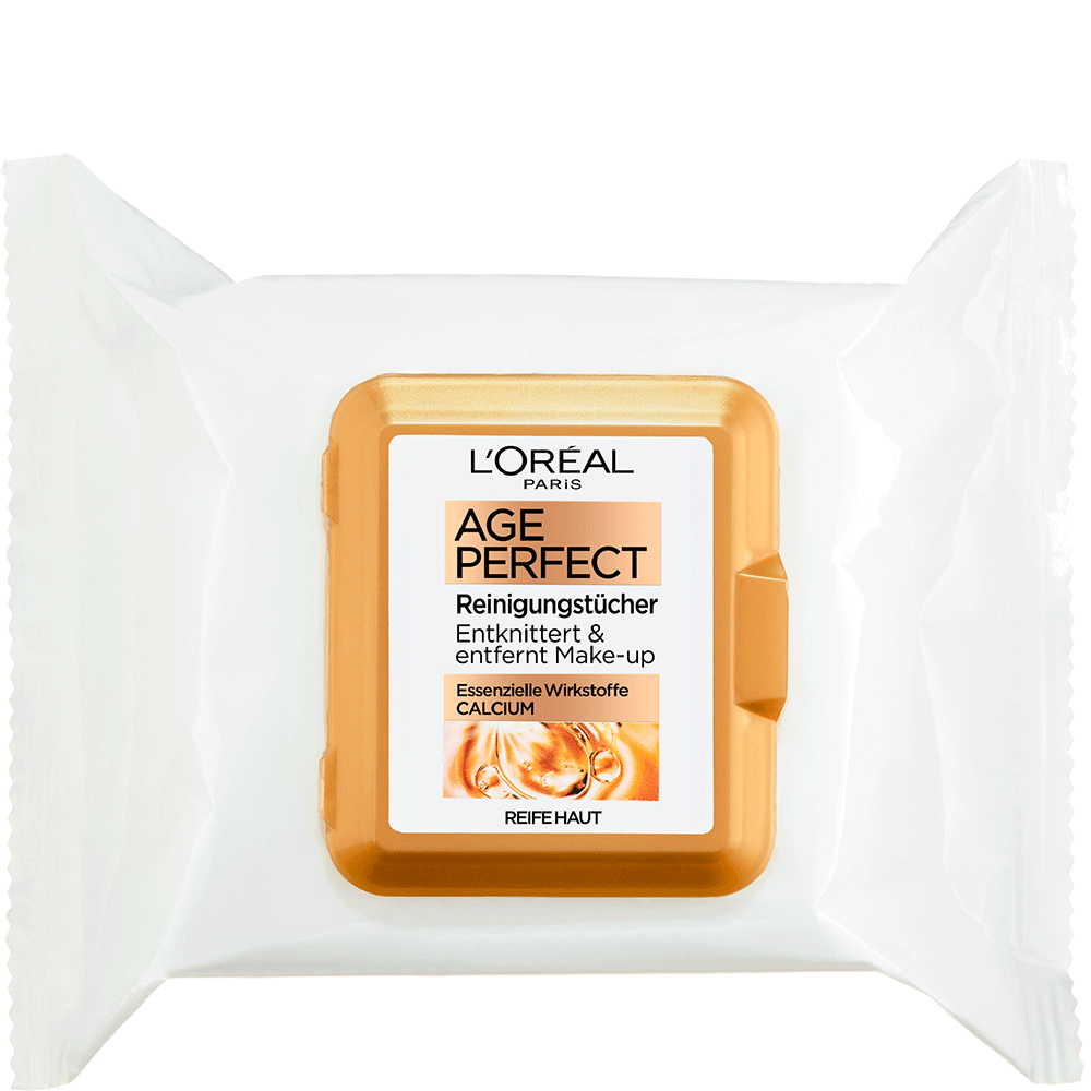 Bild: L'ORÉAL PARIS Age Perfect Reinigungstücher Calcium