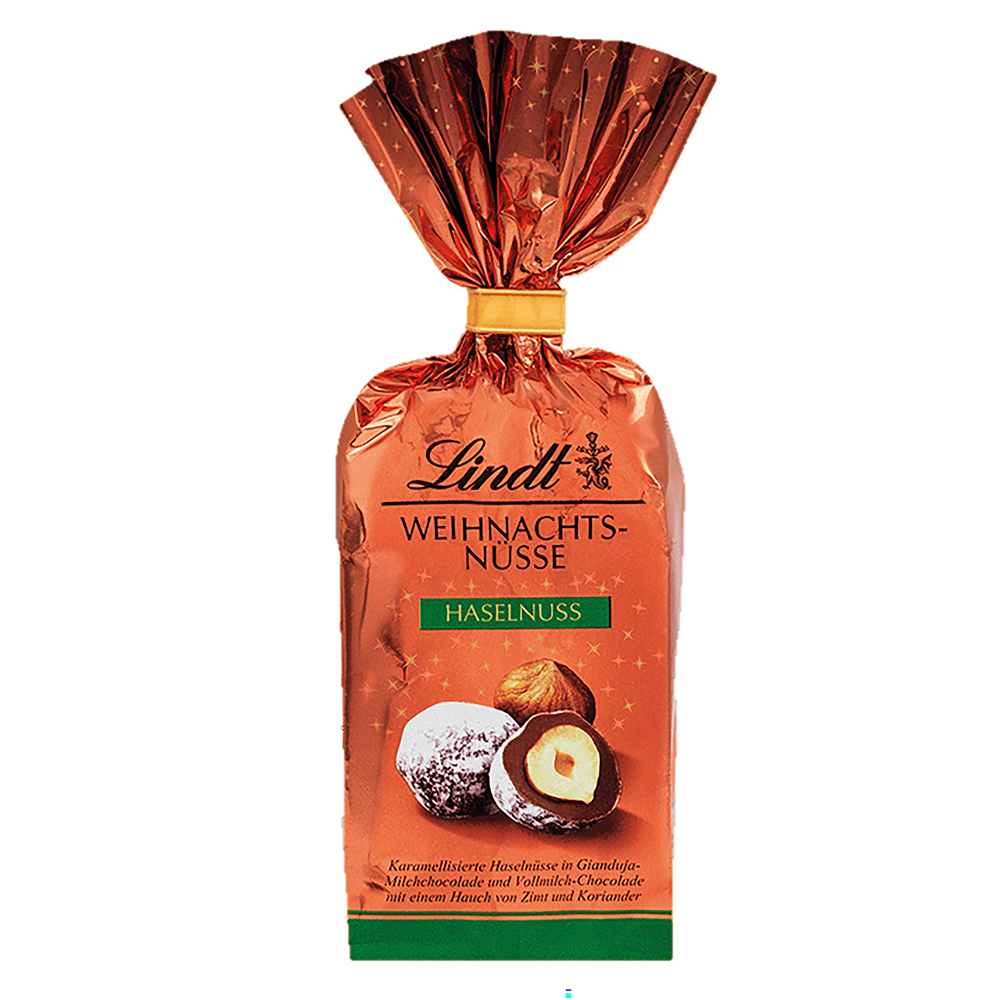 Bild: Lindt Weihnachtsnüsse Haselnuss 
