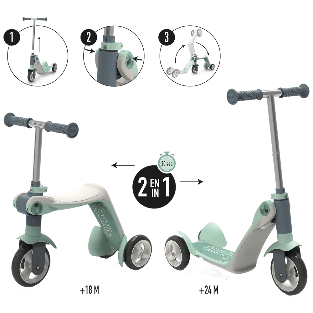Bild: Smoby Switch Ride-on Scooter 