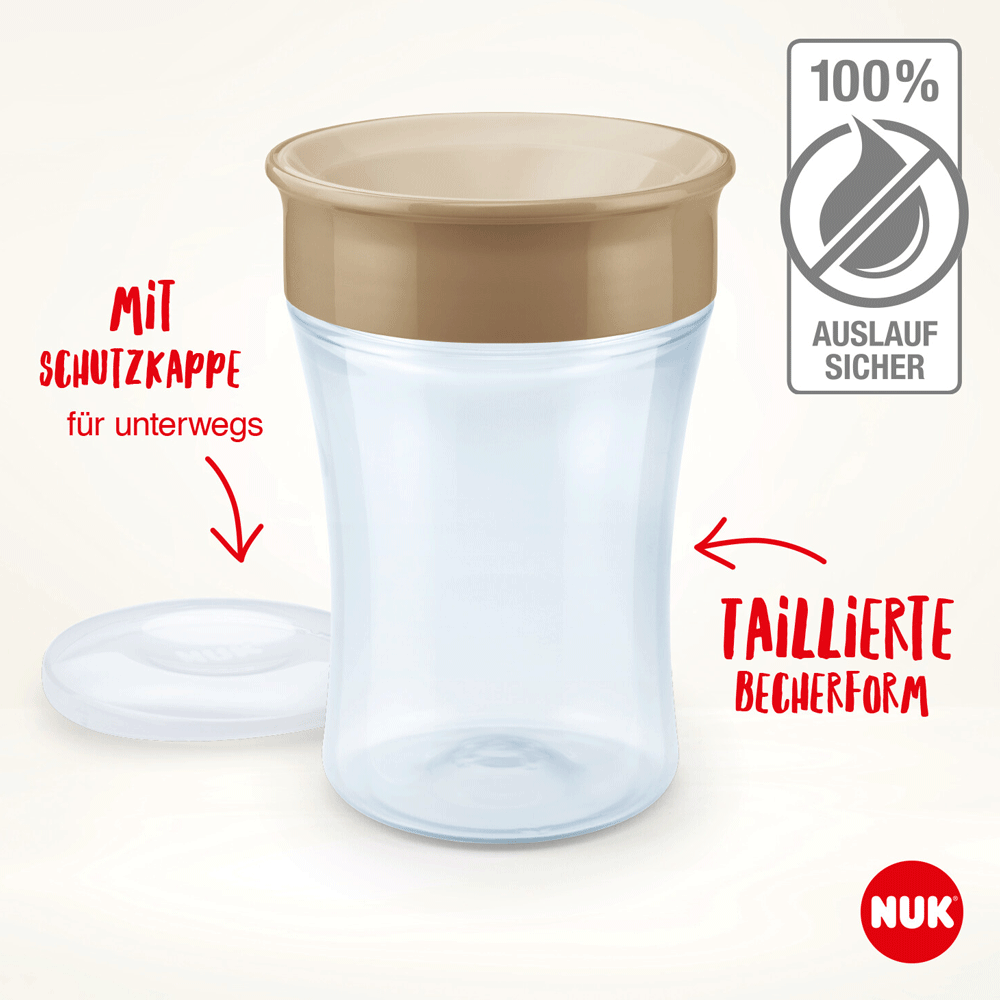 Bild: NUK Magic Cup 230ml ab 8 Monate Blau