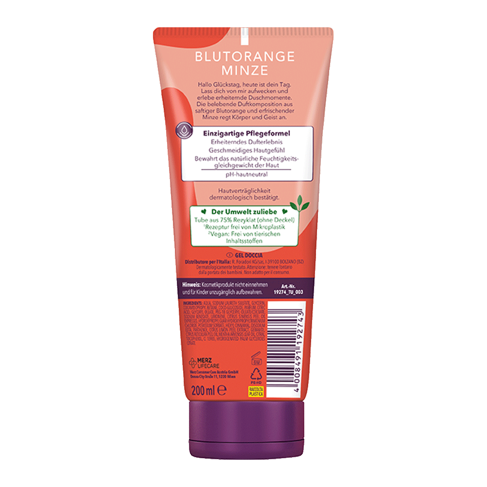 Bild: t: by tetesept Aroma Dusche Hallo Glückstag