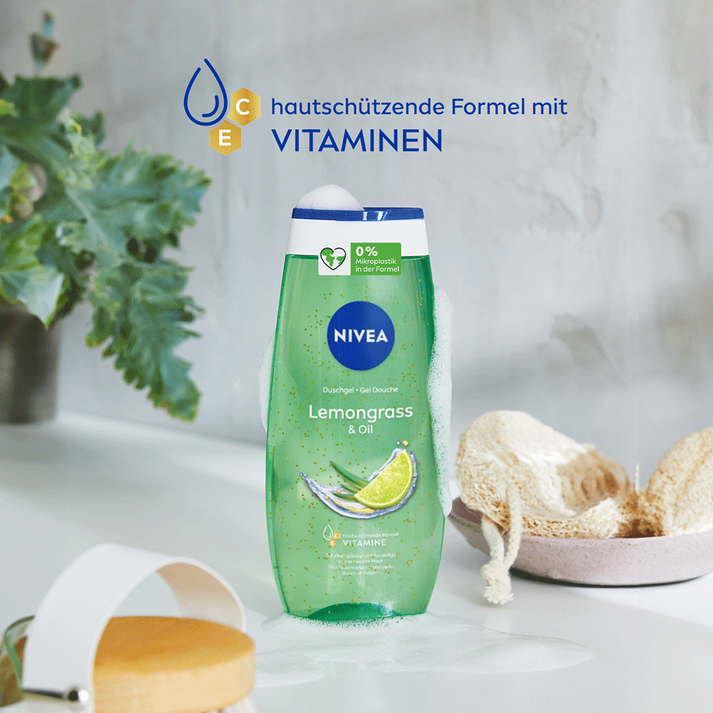 Bild: NIVEA Duschgel Lemongrass und Öl