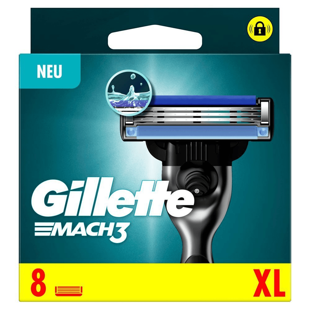 Bild: Gillette Mach3 Ersatzklingen für Männer