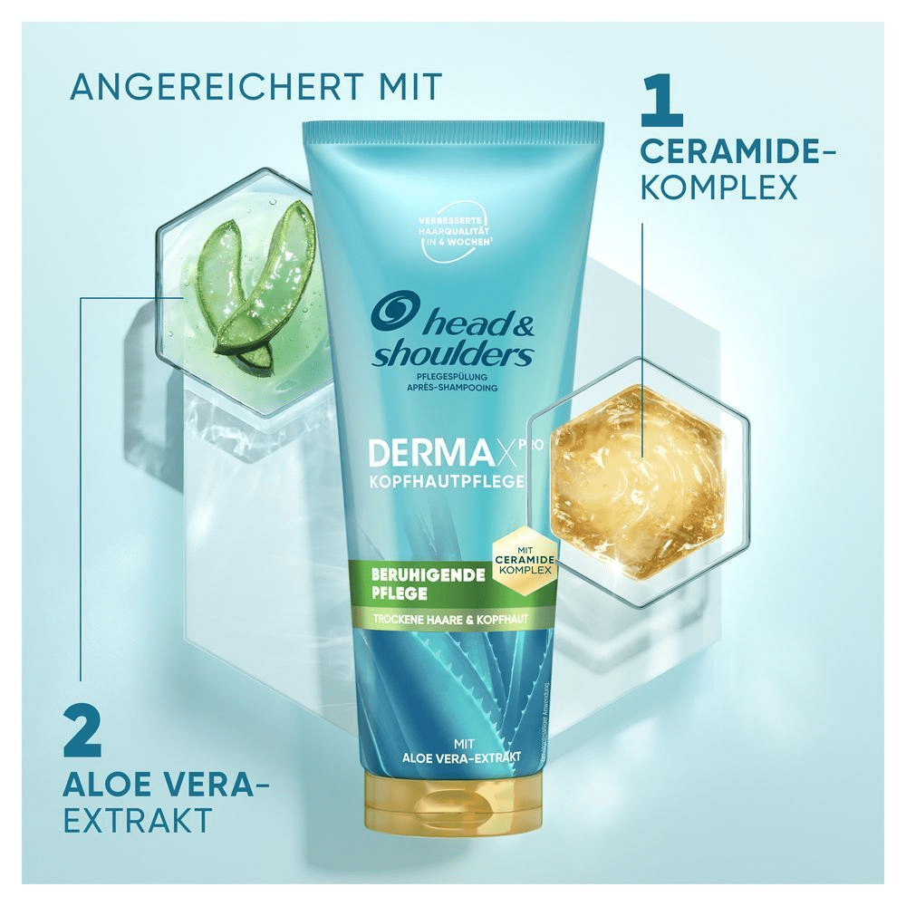 Bild: head & shoulders DERMAXPRO Beruhigende Haar-und Kopfhautpflegespülung 
