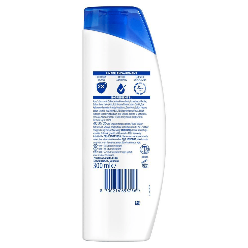Bild: head & shoulders Clarify & Shine Anti-Schuppen-Shampoo 