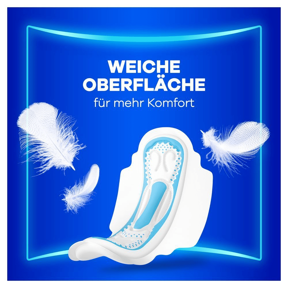 Always Maxi Long hat eine weiche Oberfläche für mehr Komfort.